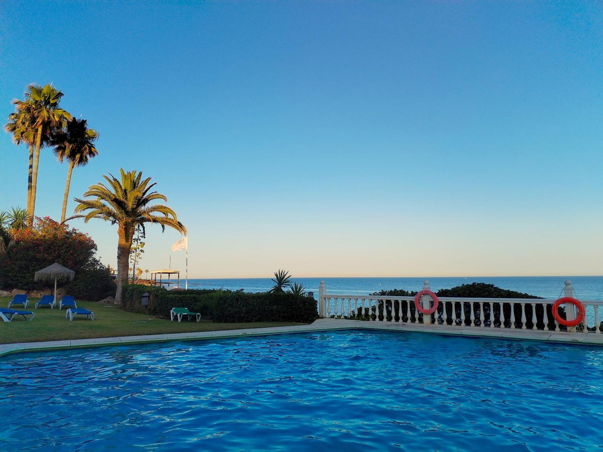 Casa Mar Apartamento Front Beach Con Wifi, Piscina, Padel Y Tenis - Lubina Del Sol Sitio de Calahonda Esterno foto