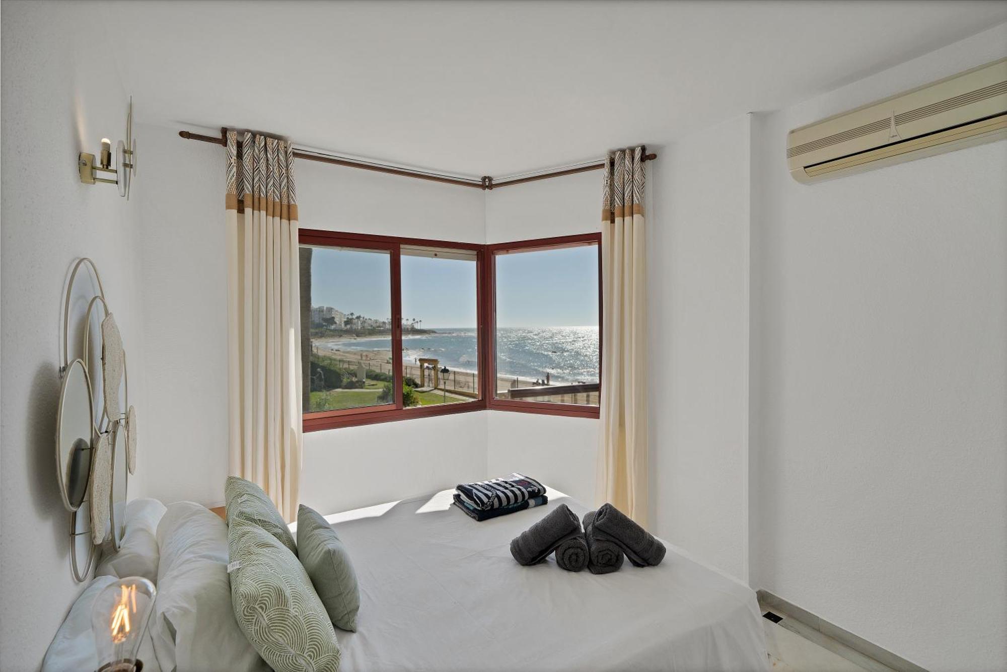 Casa Mar Apartamento Front Beach Con Wifi, Piscina, Padel Y Tenis - Lubina Del Sol Sitio de Calahonda Esterno foto
