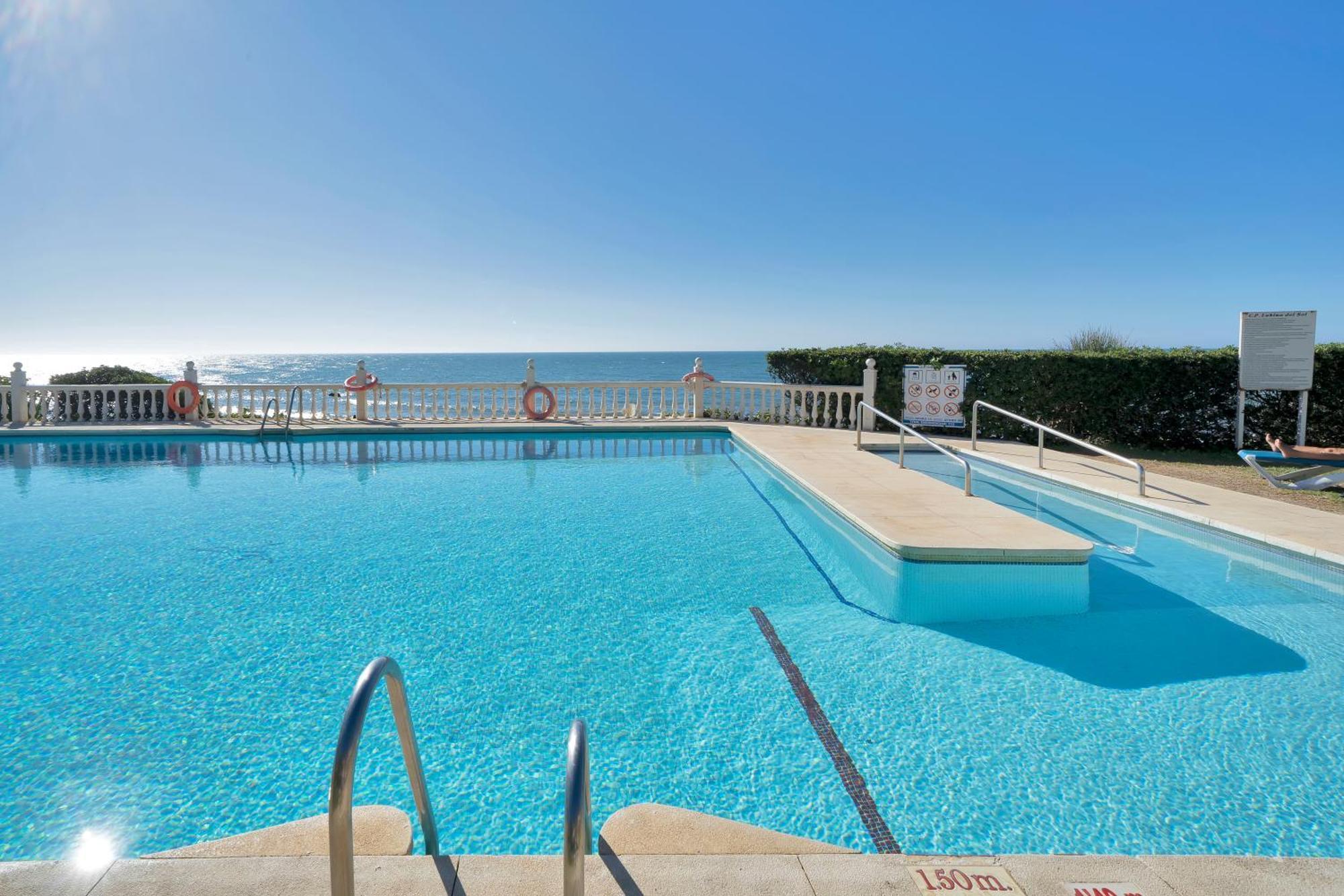 Casa Mar Apartamento Front Beach Con Wifi, Piscina, Padel Y Tenis - Lubina Del Sol Sitio de Calahonda Esterno foto