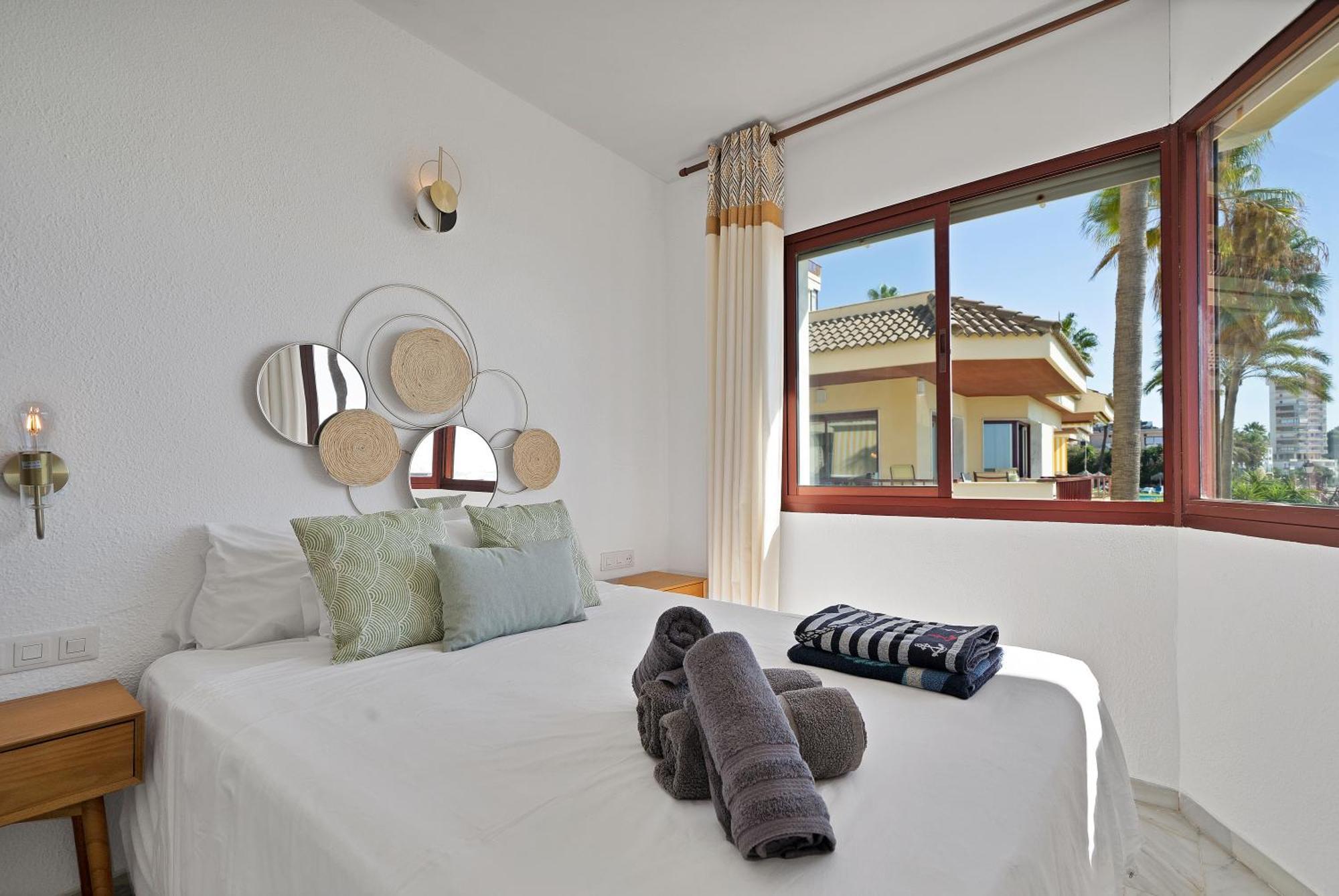 Casa Mar Apartamento Front Beach Con Wifi, Piscina, Padel Y Tenis - Lubina Del Sol Sitio de Calahonda Esterno foto