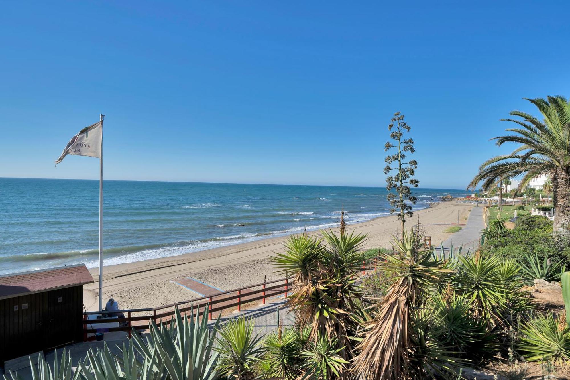 Casa Mar Apartamento Front Beach Con Wifi, Piscina, Padel Y Tenis - Lubina Del Sol Sitio de Calahonda Esterno foto