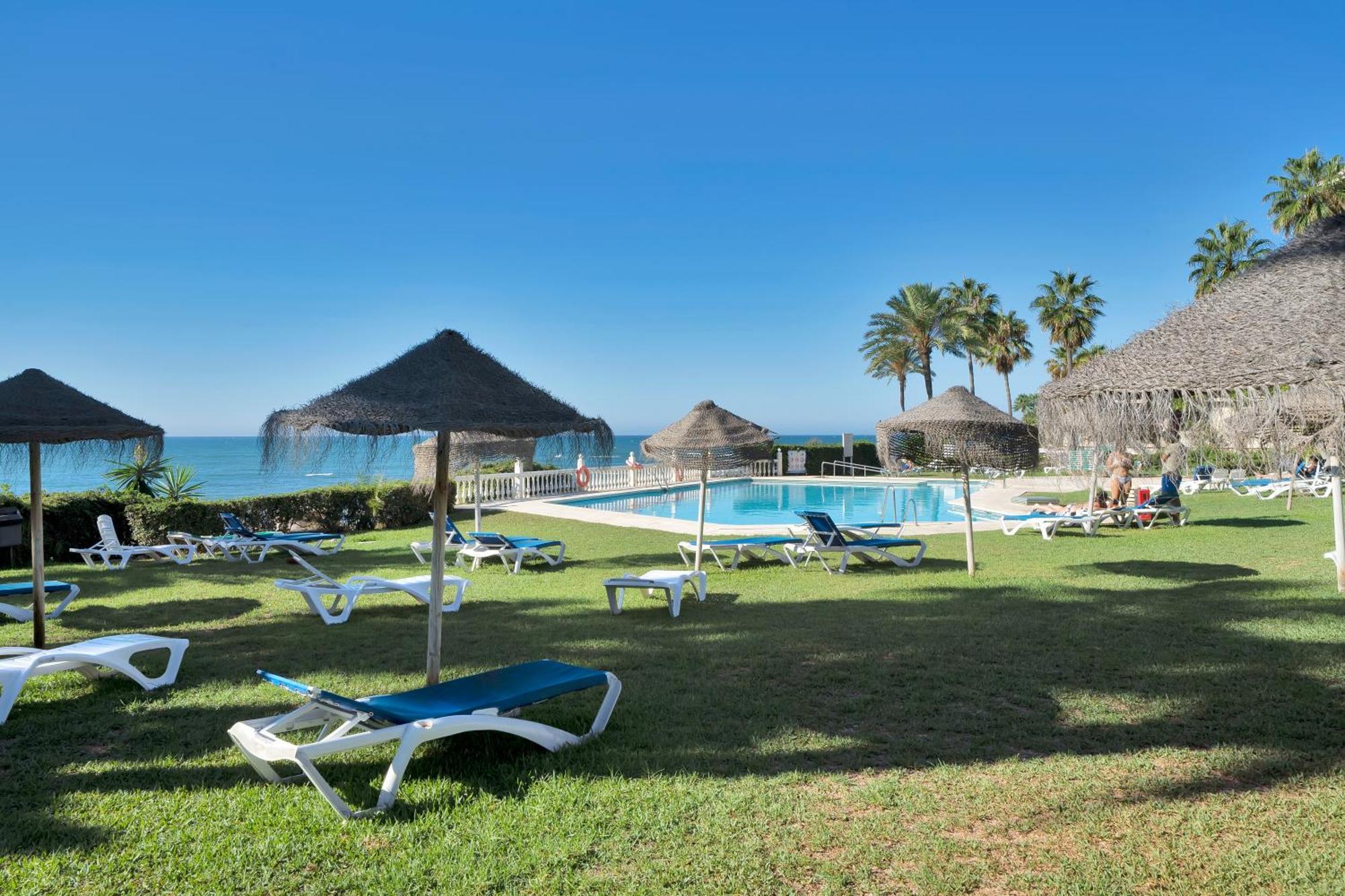 Casa Mar Apartamento Front Beach Con Wifi, Piscina, Padel Y Tenis - Lubina Del Sol Sitio de Calahonda Esterno foto