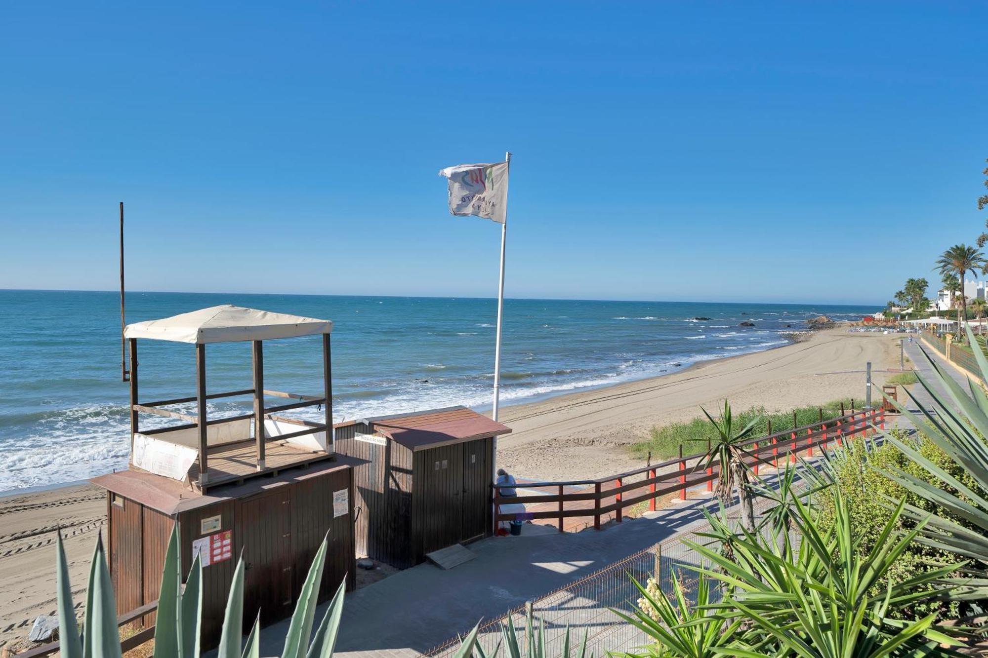 Casa Mar Apartamento Front Beach Con Wifi, Piscina, Padel Y Tenis - Lubina Del Sol Sitio de Calahonda Esterno foto