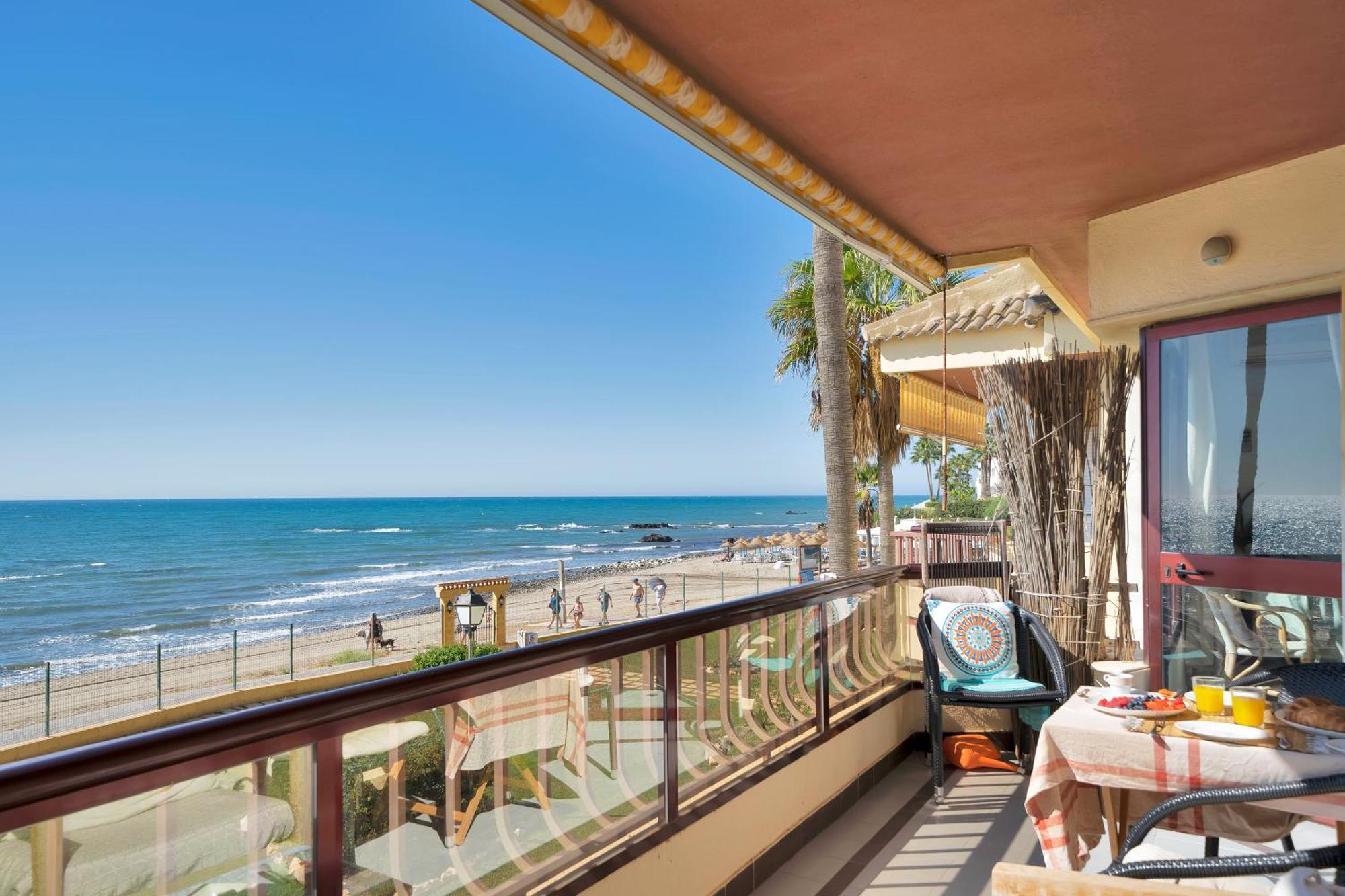 Casa Mar Apartamento Front Beach Con Wifi, Piscina, Padel Y Tenis - Lubina Del Sol Sitio de Calahonda Esterno foto