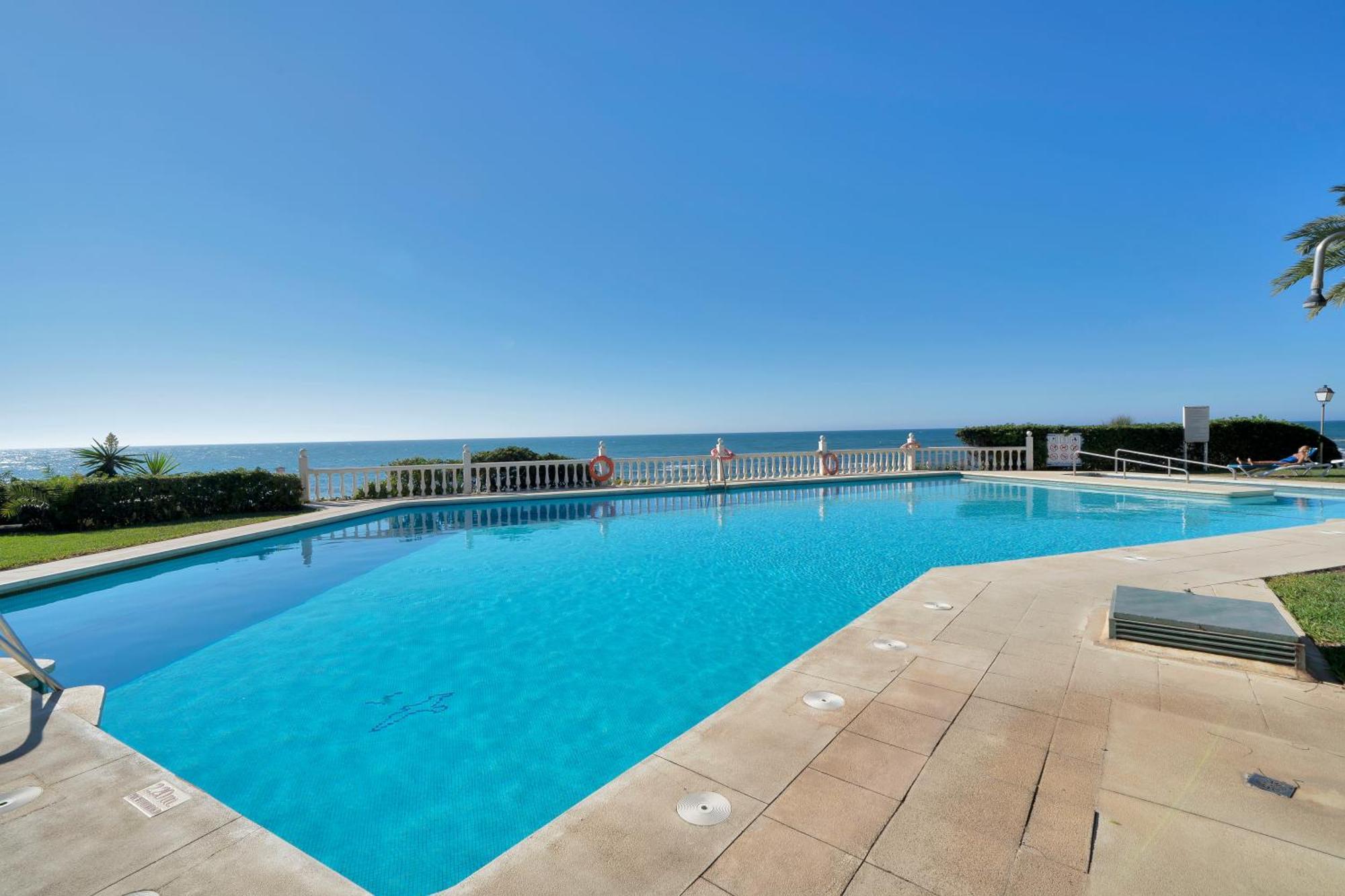 Casa Mar Apartamento Front Beach Con Wifi, Piscina, Padel Y Tenis - Lubina Del Sol Sitio de Calahonda Esterno foto