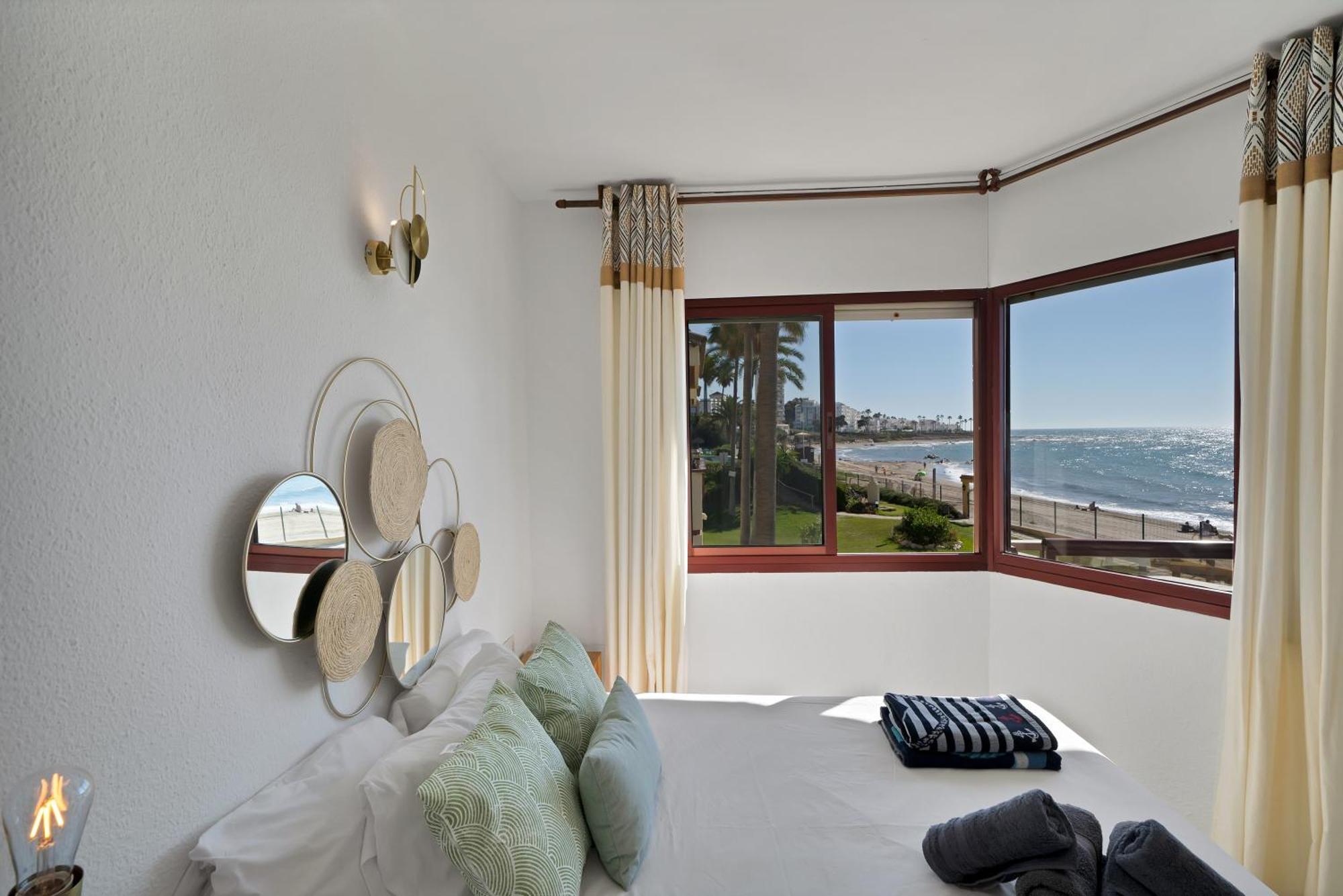 Casa Mar Apartamento Front Beach Con Wifi, Piscina, Padel Y Tenis - Lubina Del Sol Sitio de Calahonda Esterno foto