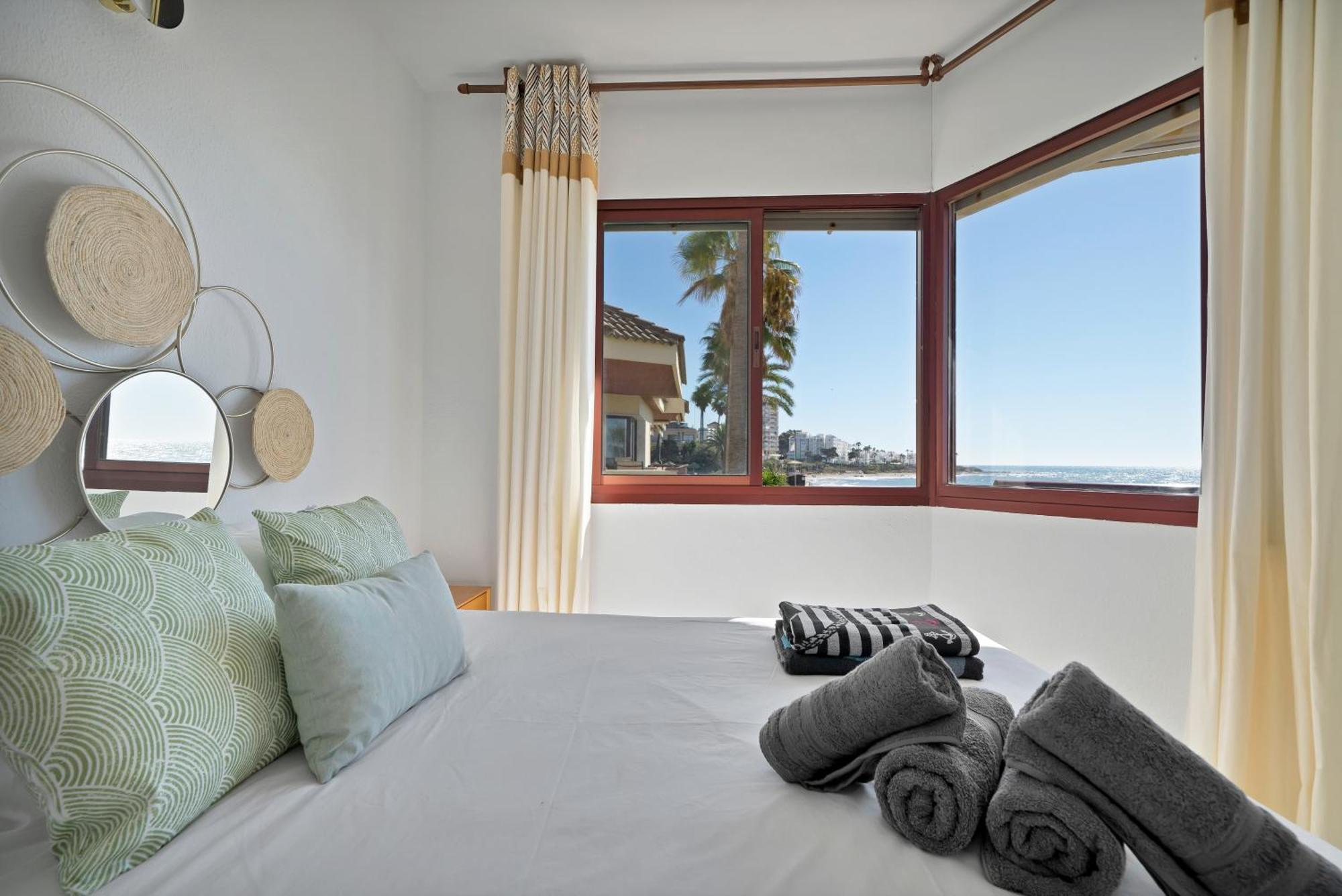 Casa Mar Apartamento Front Beach Con Wifi, Piscina, Padel Y Tenis - Lubina Del Sol Sitio de Calahonda Esterno foto